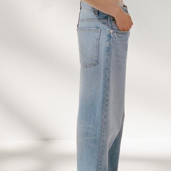 Zara baggy barrel leg jeans size 6 women's - Picture 2 of 6